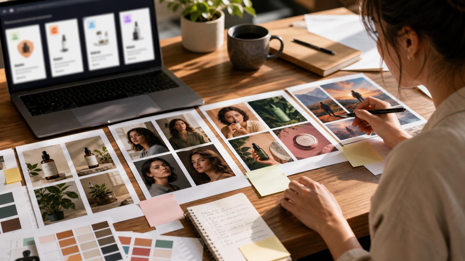 Newly generated Inkfox AI task matrix for matching AI image models to product, social, lifestyle, and style-system work