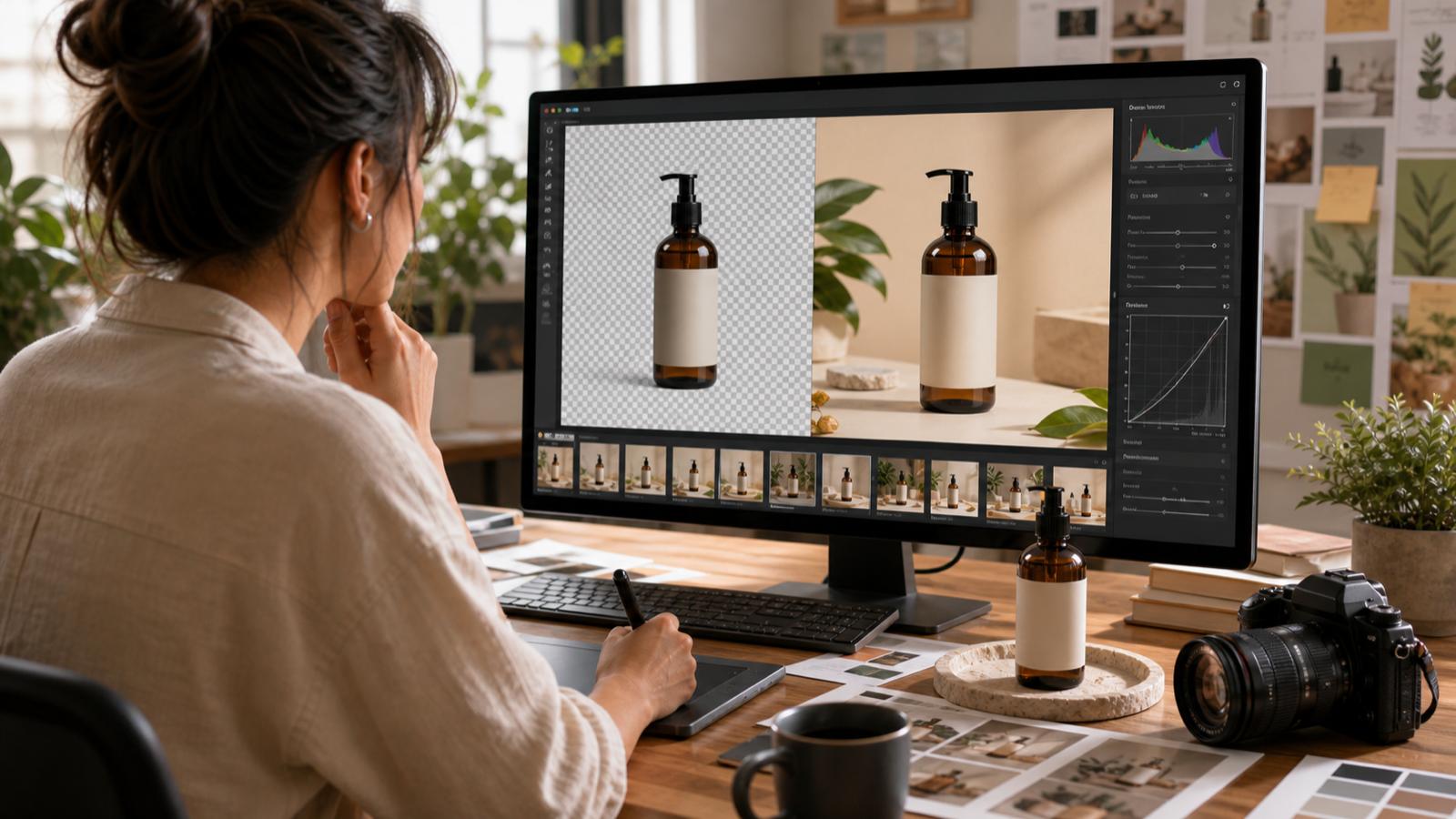 Newly generated Inkfox AI clean-export illustration showing background cleanup after a concept wins