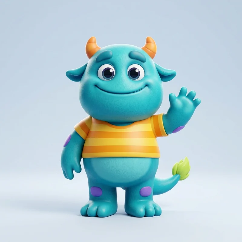 Picture of 3d character