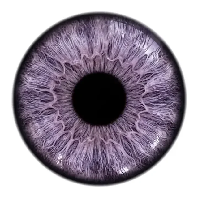 Amethyst iris color sample