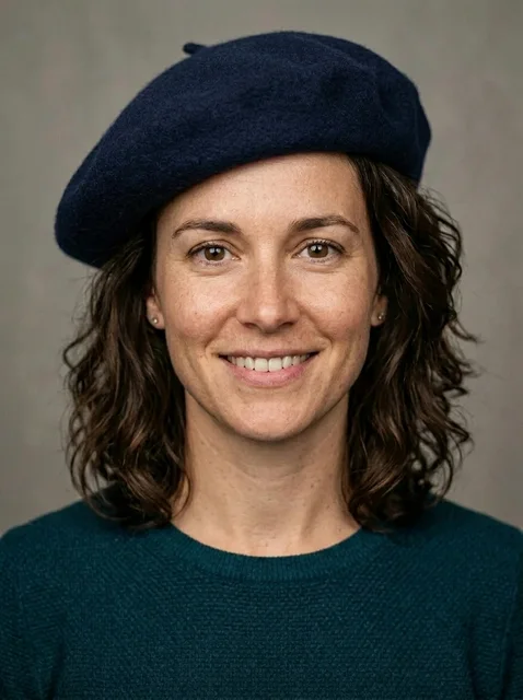 Beret try-on result