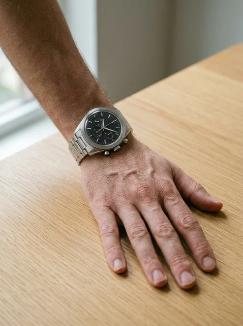 Chronograph try-on result