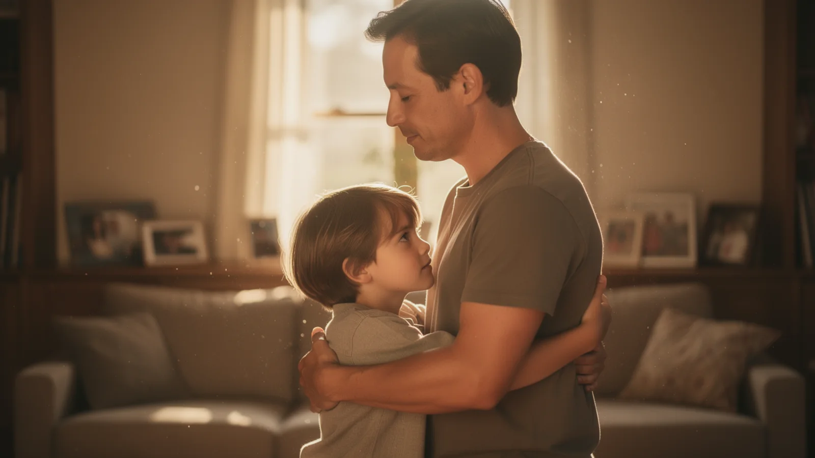 Across-time hug video first frame