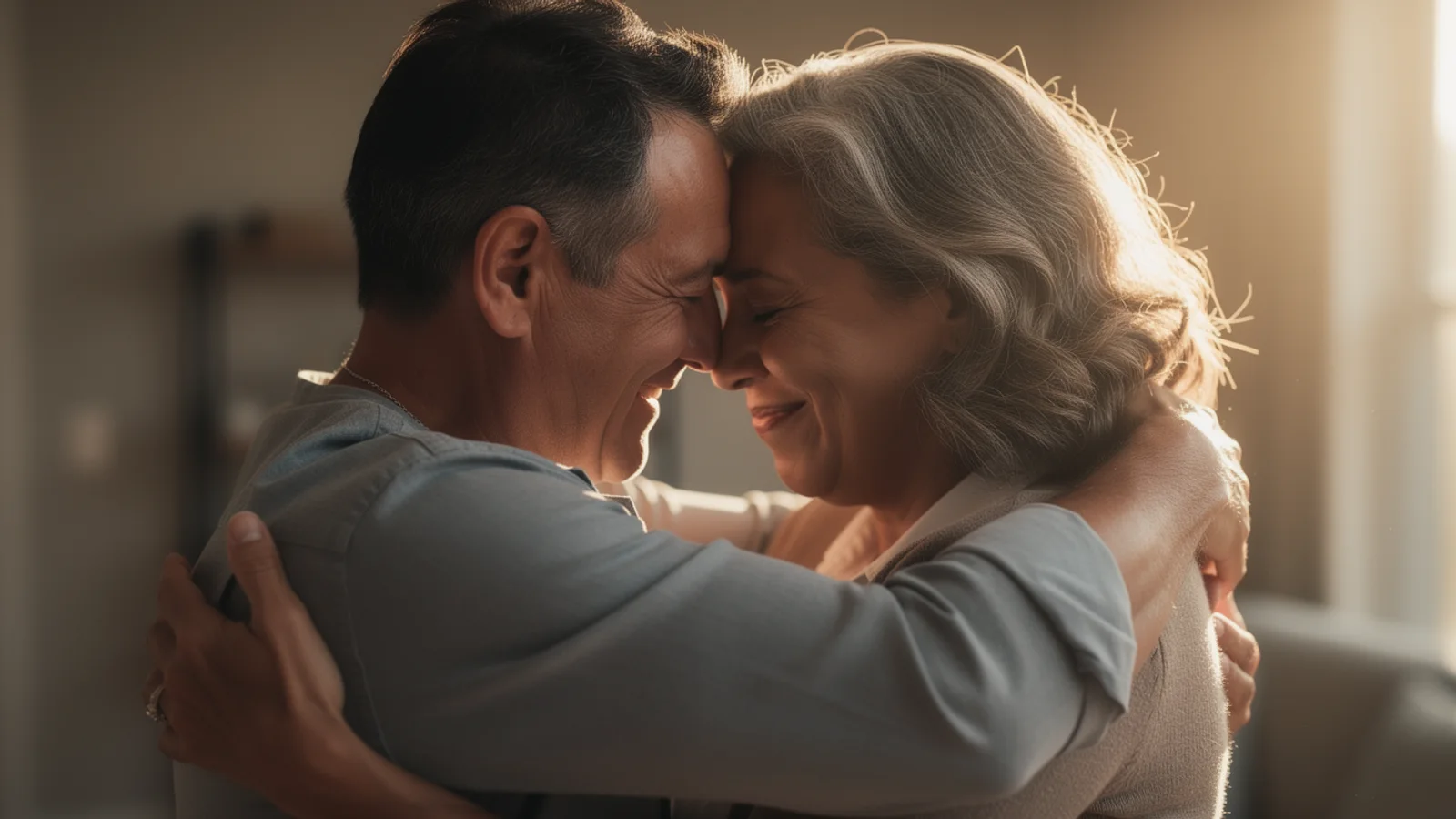 Warm hug video first frame