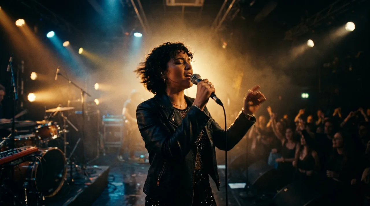 Performer photo for AI music video generator