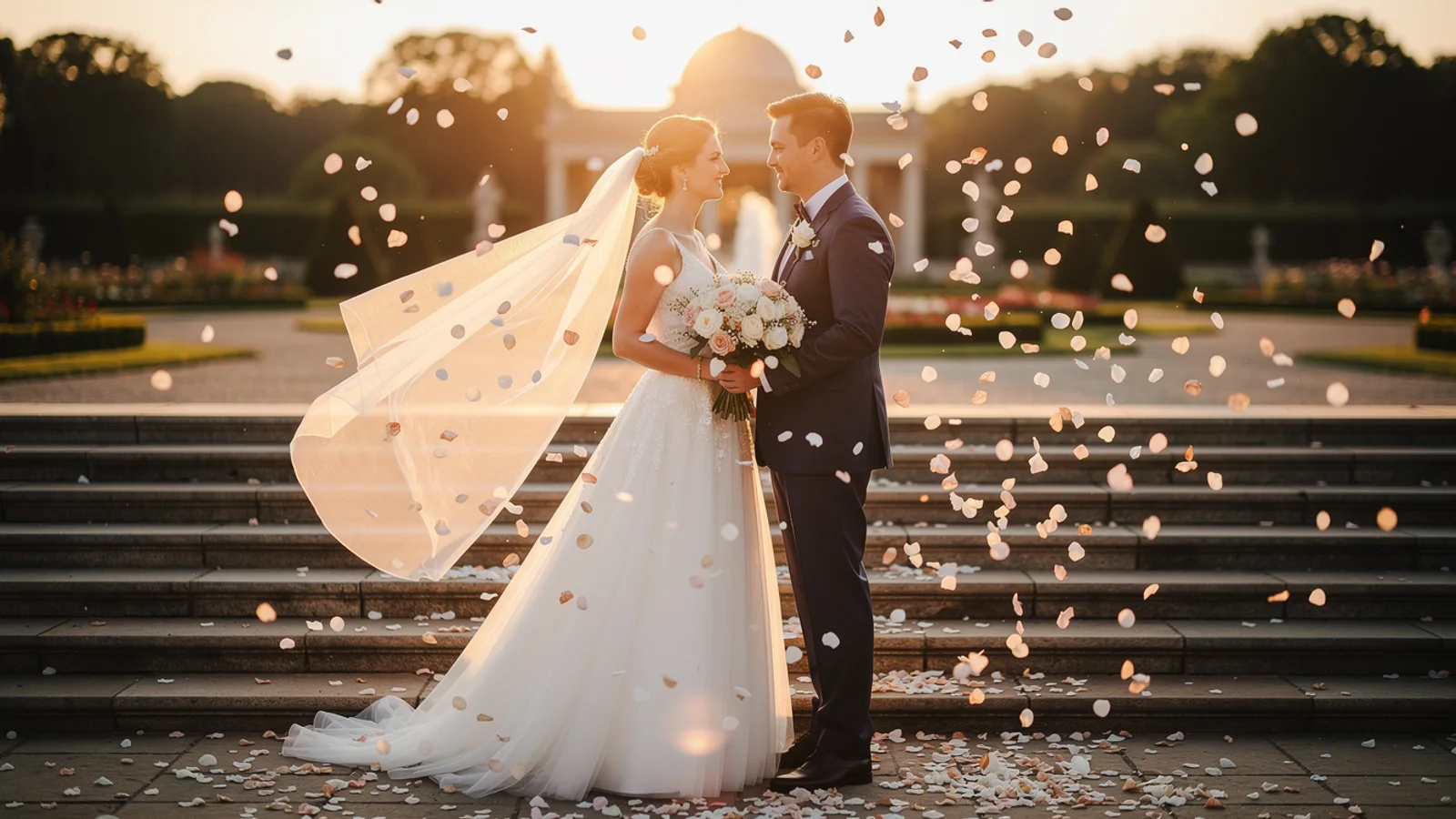Wedding social video frame
